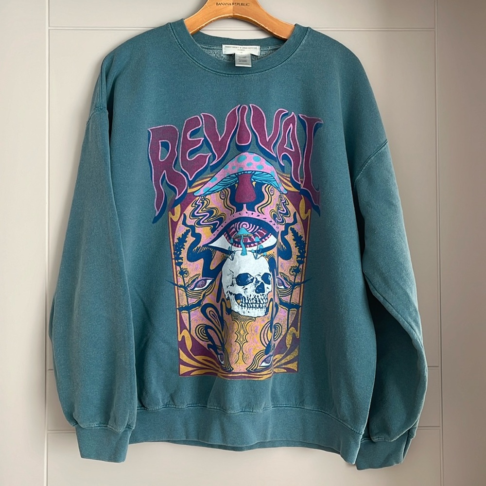 Project Social x Urban Outfitters Revival crewneck sweatshirt